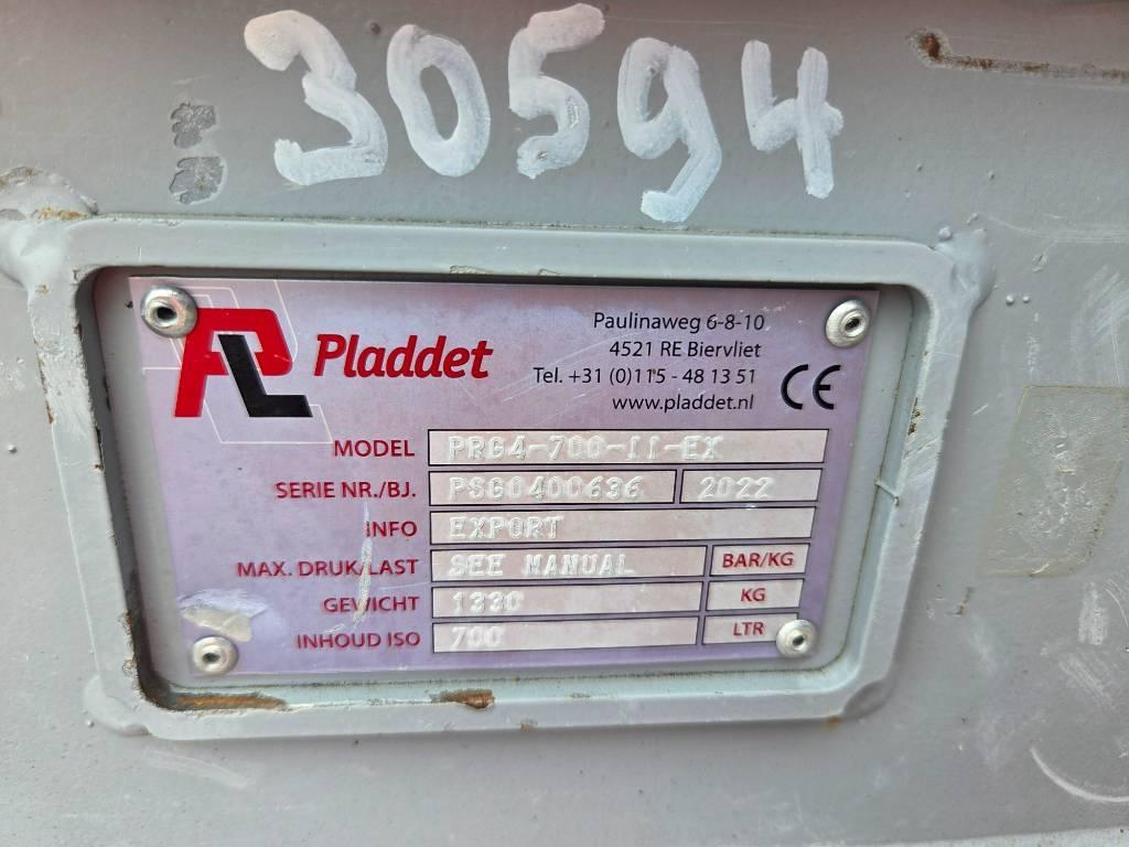 Pladdet PRG-700-11-EX Grapples