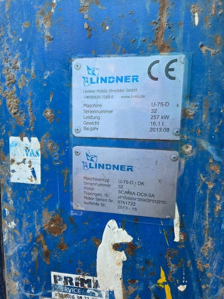 lindner Urraco 75 D Waste Shredders