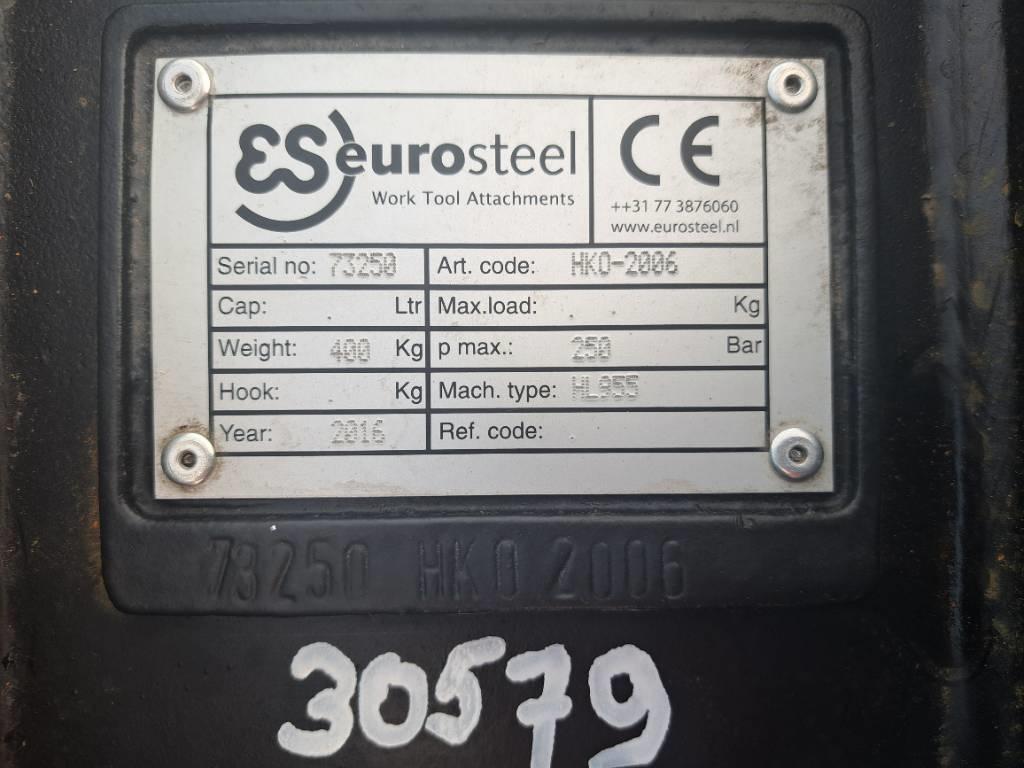 Eurosteel HKO.6.2006 Systeem 2000, Hyundai HL955 Quick connectors