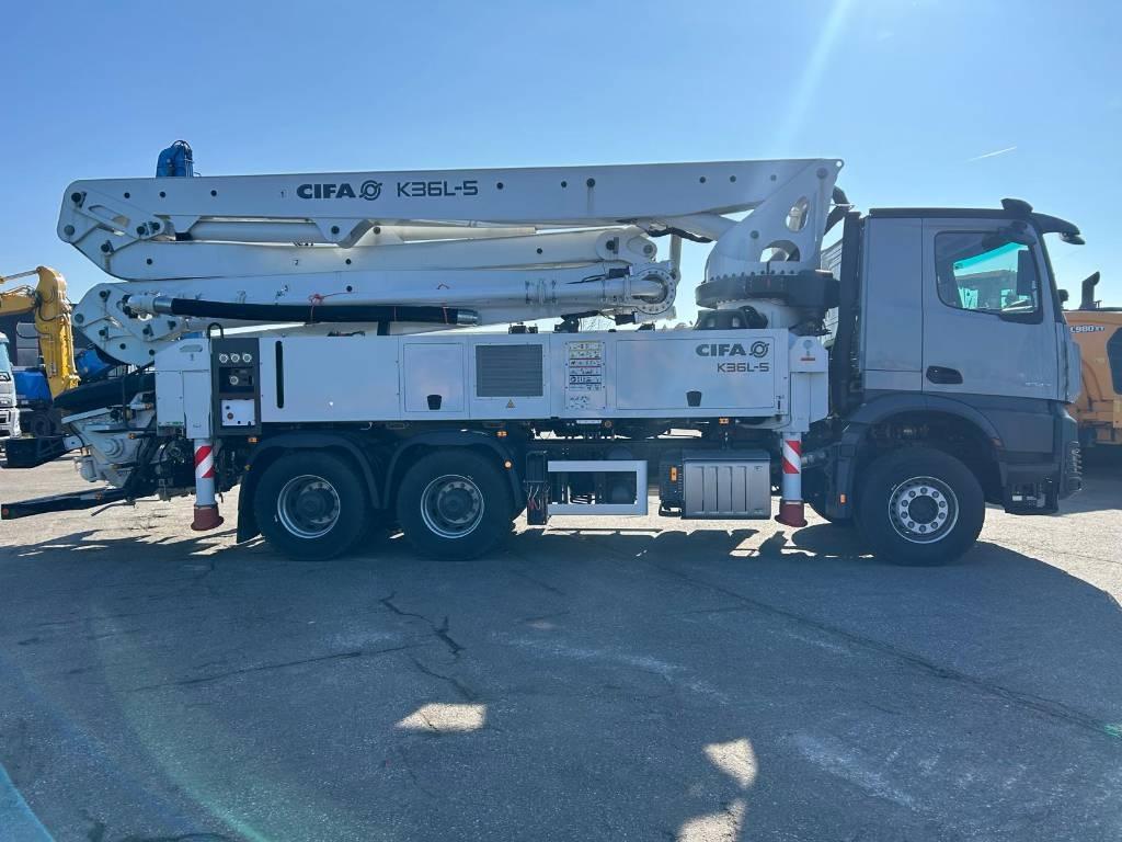 Cifa K36L-5 Concrete pump trucks