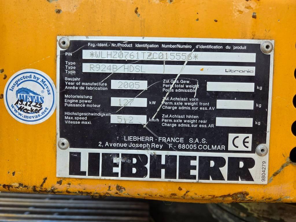Liebherr R 924 B HD S L Crawler excavators