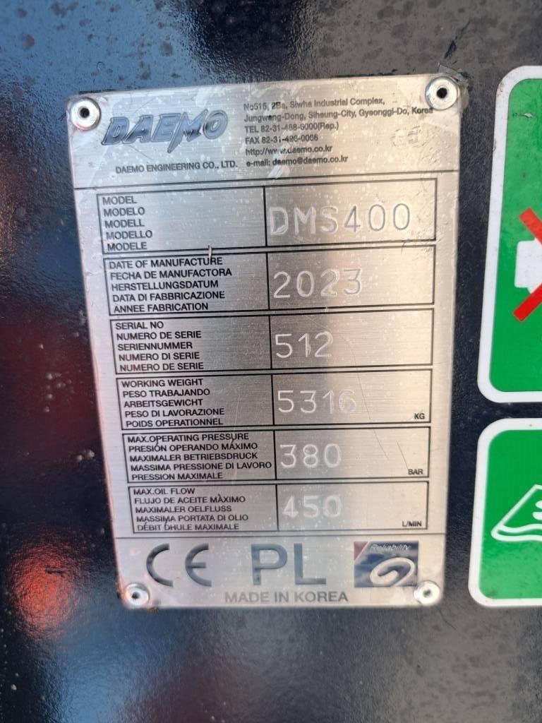 Daemo DMS400 HX300 ophanging Cutters