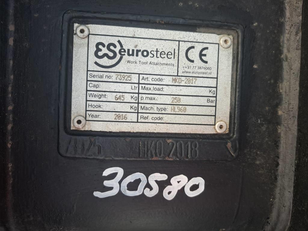 Eurosteel HKO.2017 Systeem2000, Hyundai HL960 Quick connectors
