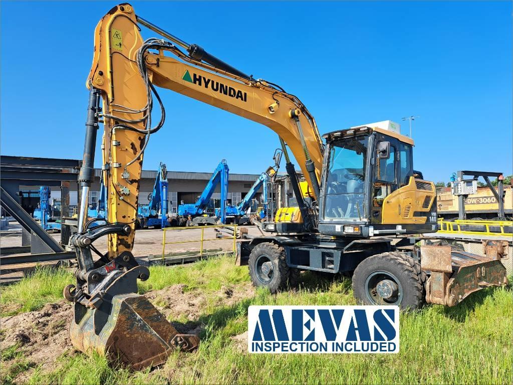 Hyundai HW 140 Wheeled excavators