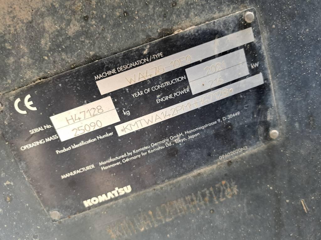 Komatsu WA 475-10E0 Wheel loaders