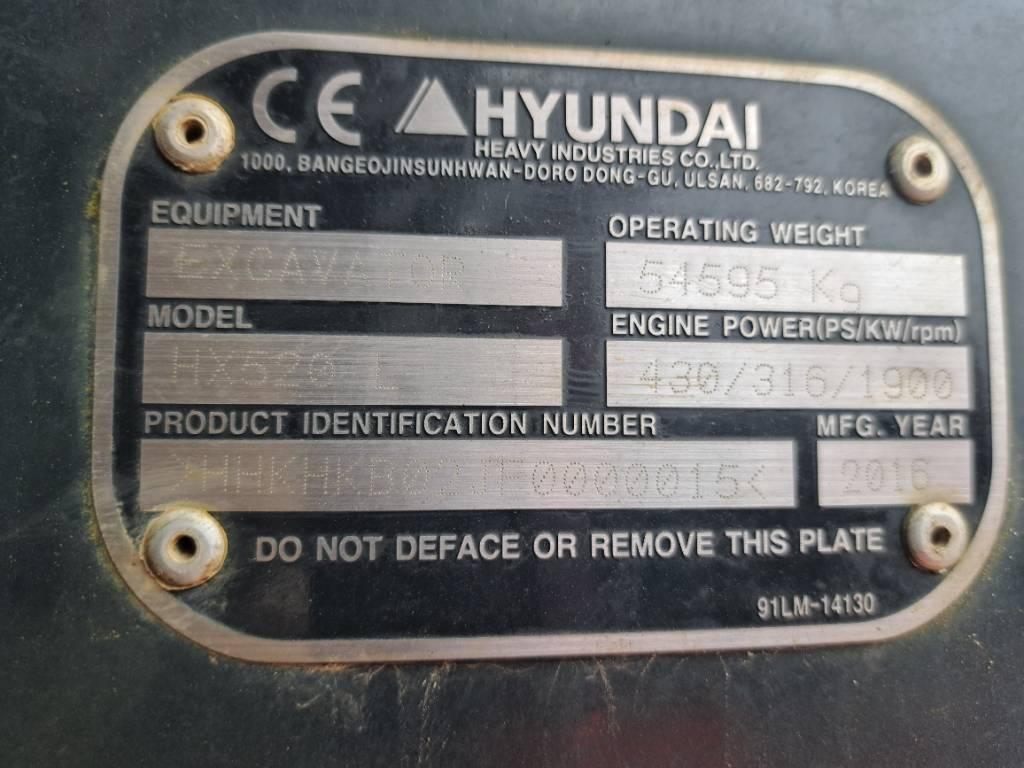 Hyundai HX 520 L Crawler excavators